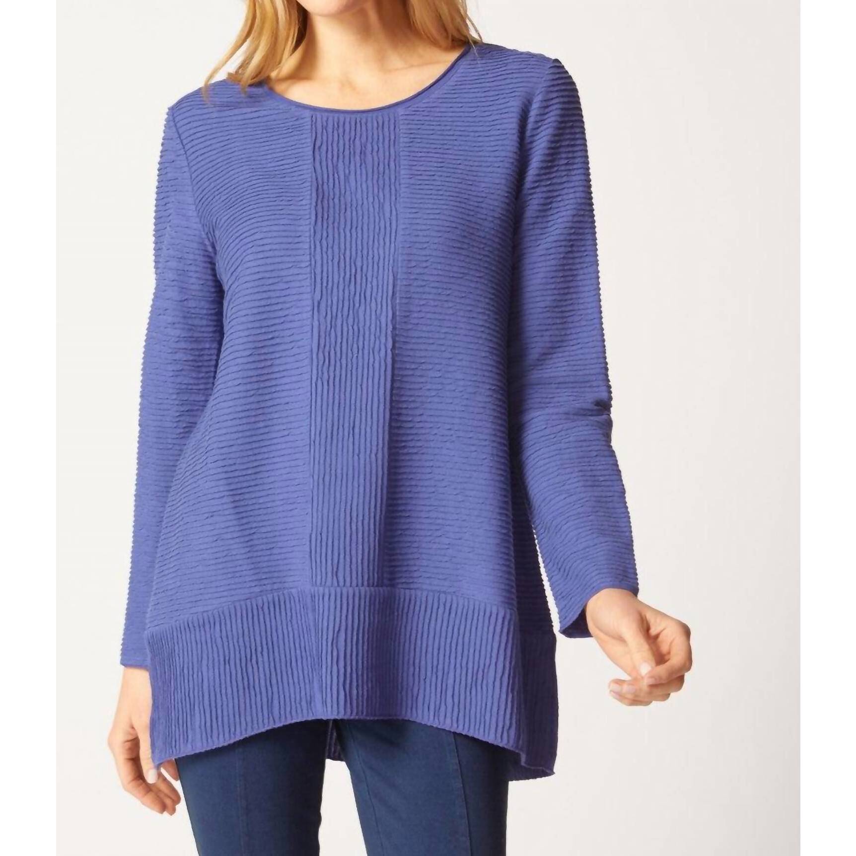 New Habitat Ripple Effect Autumn Tunic In Midnight